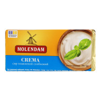 Сир плавлений 40% скибковий Crema Molendam м/у 70г