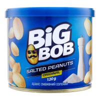Арахіс Big bob соль банка 120г