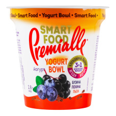 Йогурт 2.8% Бузина-лохина-льон Yogurt bowl Smart food Premialle ст 240г
