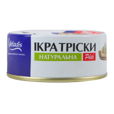 Ікра тріски натуральна Pate Veladis з/б 100г
