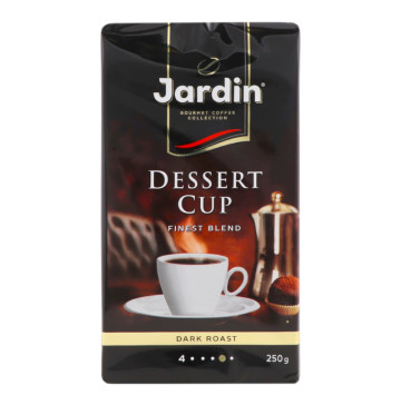 Кава натуральна мелена Dessert Cup Jardin в/у 250г