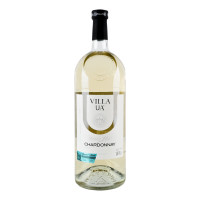 Вино 1.5л 9.5-14% біле сухе Chardonnay Villa UA пл