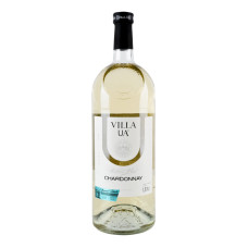 Вино 1.5л 9.5-14% біле сухе Chardonnay Villa UA пл