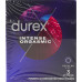 Презервативи латексні з силіконовою змазкою Intense Orgasmic Durex 3шт