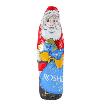 Фігура з молочного шоколаду Святий Миколай Roshen м/у 25г