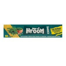 Чипси картопляні пластинки Маринований кріп Hroom к/у 50г