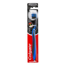 Щітка зубна середньої жорсткості Деревне вугілля Зигзаг Colgate 1шт