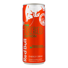 Напій енергетичний безалкогольний Watermelon Red Bull з/б 250мл
