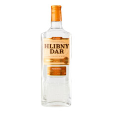 Горілка 0.37л 40% Пшенична Hlibny Dar пл