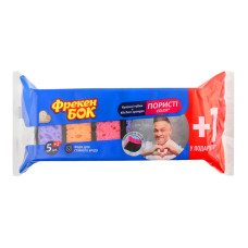 Губки кухонні пористі Color Фрекен Бок 6шт