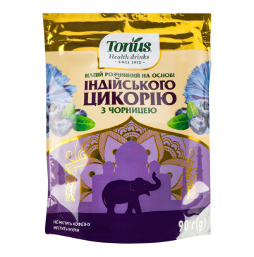 Напій розчинний на основі індійського цикорію з чорницею Tonus д/п 90г