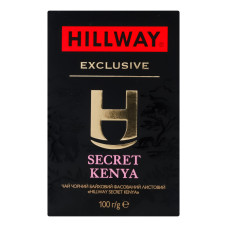 Чай чорний байховий листовий Secret Kenya Hillway к/у 100г