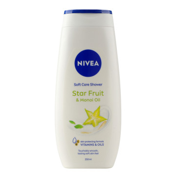 Гель-догляд для душу Карамболь та олія моної Nivea 250мл