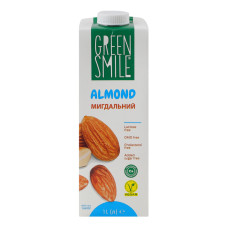 Напій рисово-мигдальний ультрапастеризований збагачений кальцієм Green Smile т/п 1л