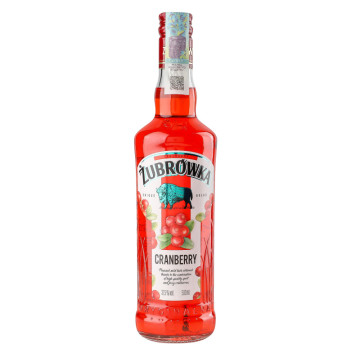 Лікер Журавлина Zubrowka 37.5% с/пл 500мл