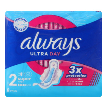 Прокладки гігієнічні ароматизовані Super Ultra Day Always 8шт