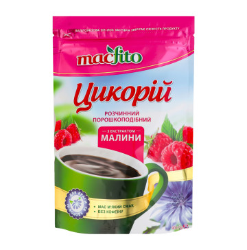 Цикорій розчинний порошкоподібний з екстрактом малини Macfito д/п 90г