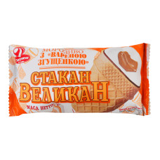 Морозиво 12% з вареною згущенкою Стакан ВеликаН Ласунка м/у 100г