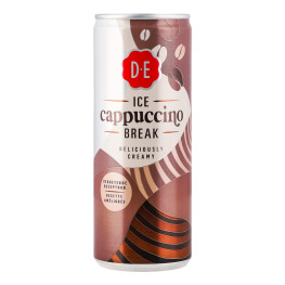 Напій молочний 1.4% стерилізований з кавою Ice Cappuccino break Douwe Egberts з/б 250мл