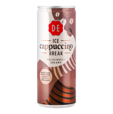 Напій молочний 1.4% стерилізований з кавою Ice Cappuccino break Douwe Egberts з/б 250мл