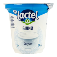Йогурт 3% Білий Lactel ст 230г