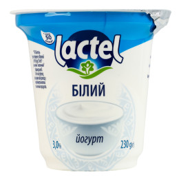 Йогурт 3% Білий Lactel ст 230г