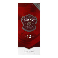 Віскі 4.5л 40% шотландське купажоване 12YO Chivas Regal к/у