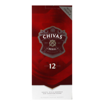 Віскі 4.5л 40% шотландське купажоване 12YO Chivas Regal к/у