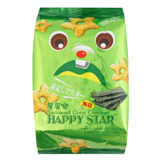 Крекер кукурудзяний зі смаком морських водоростей Yuki&Love м/у 55г Крекер кукурудзяний зі смаком морських водоростей Yuki&Love м/у 55г