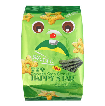 Крекер кукурудзяний зі смаком морських водоростей Yuki&Love м/у 55г