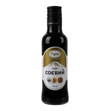 Соус соєвий Класичний Руна с/пл 205мл