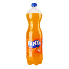 Напій безалкогольний сильногазований соковмісний на ароматизаторах Orange Fanta п/пл 1.75л