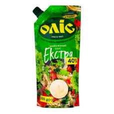 Соус майонезний 40% Екстра Оліс д/п 300г