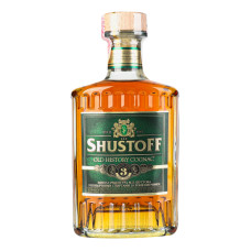 Коньяк 0.25л 40% 3 зірки Shustoff пл