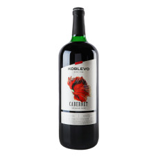 Вино 1.5л 9.5-14% червоне сухе Cabernet Koblevo пл