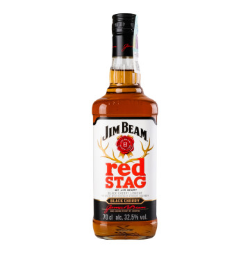 Лікер 0.7л 32.5% міцний Black Cherry Red Stag Jim Beam пл
