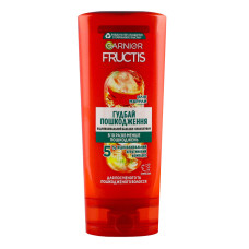 Бальзам-ополіскувач для посіченого та пошкодженого волосся відновлювальний Гудбай пошкодження Garnier Fructis 200мл