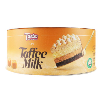 Торт бісквітний Toffeе Milk Tarta к/у 450г