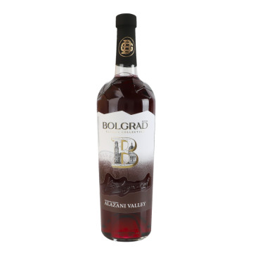 Напій винний червоний напівсолодкий ароматизований Алазанська долина Bolgrad 10% с/пл 750мл
