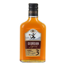 Коньяк 0.25л 40% ординарний 3 зірки Georgian Legend пл