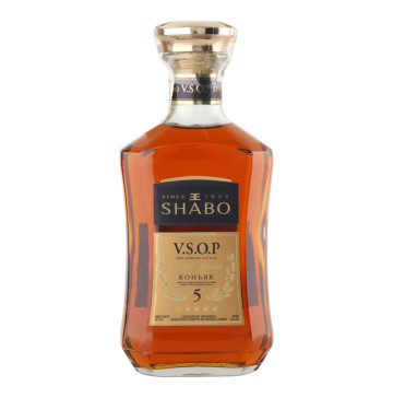 Коньяк 0.5л 40% 5 зірок VSOP Shabo пл