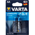 Батарейка AA 1.5V LR6 №4906 Varta 2шт