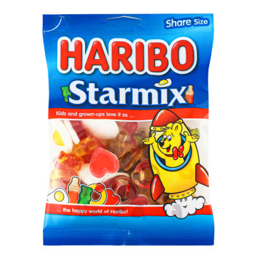 Цукерки желейні неглазуровані Starmix Haribo м/у 150г