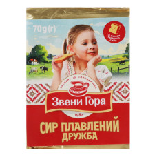 Сир плавлений 36% порційний Дружба Звени Гора м/у 70г