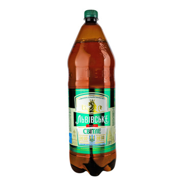Пиво 2.35л 4.3% світле пастеризоване Львівське п/пл Пиво 2.35л 4.3% світле пастеризоване Львівське п/пл