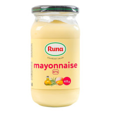 Майонез 67% Runa с/б 415г