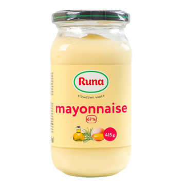 Майонез 67% Runa с/б 415г