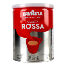 Кава натуральна смажена мелена Qualita Rossa Lavazza з/б 250г