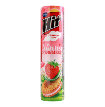 Печиво двошарове Sunny strawberry Hit м/у 220г