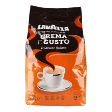 Кава натуральна смажена в зернах Tradizione Italiana Crema e Gusto Lavazza м/у 1кг